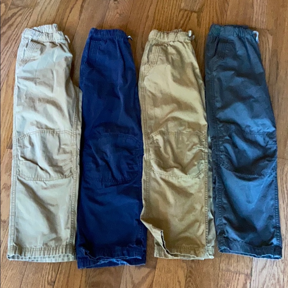 4 Pair Boys  Pants - Size 8